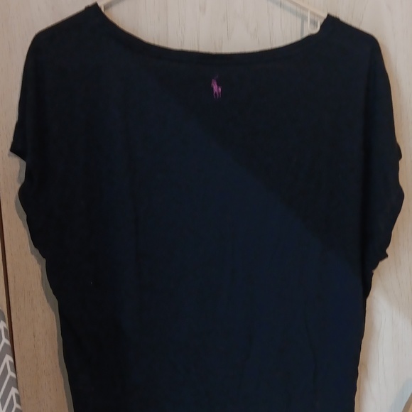 BLACK RALPH LAUREN LIMITED PINK PONY TEE - Picture 3 of 3